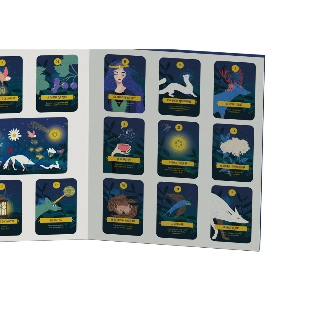 Calendrier de l'Avent Biohême – Infusions bio et cartes oracle de la nature