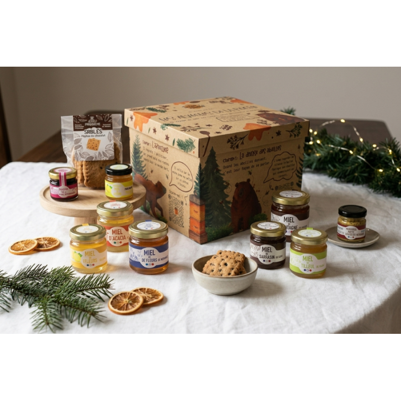 Calendrier de l'Avent Miel 2026 La Ruche Gourmande – Un Toit Pour Les Abeilles – photo 2