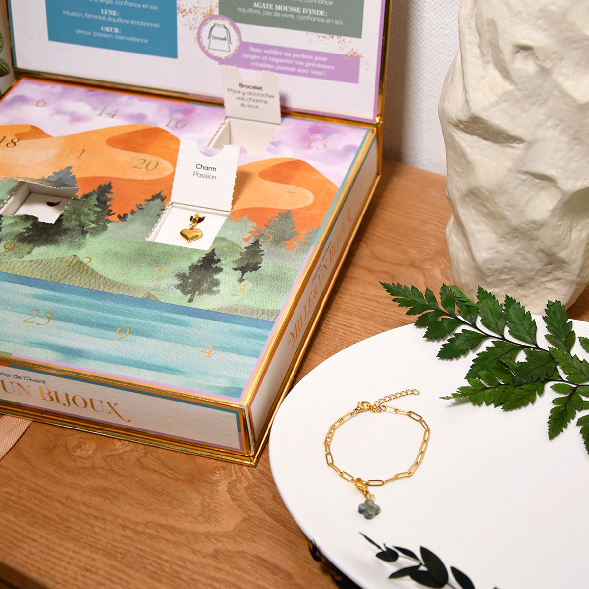 Calendrier de l'Avent Omsaé Mille et un Bijoux – Bijoux et pierres naturelles – photo 3