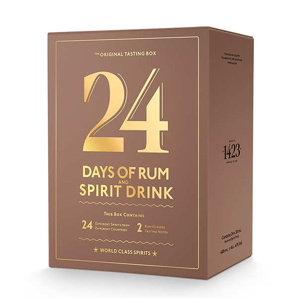 Calendrier de l'Avent Rhum 1423 – 24 Days of Rum Mocha Edition