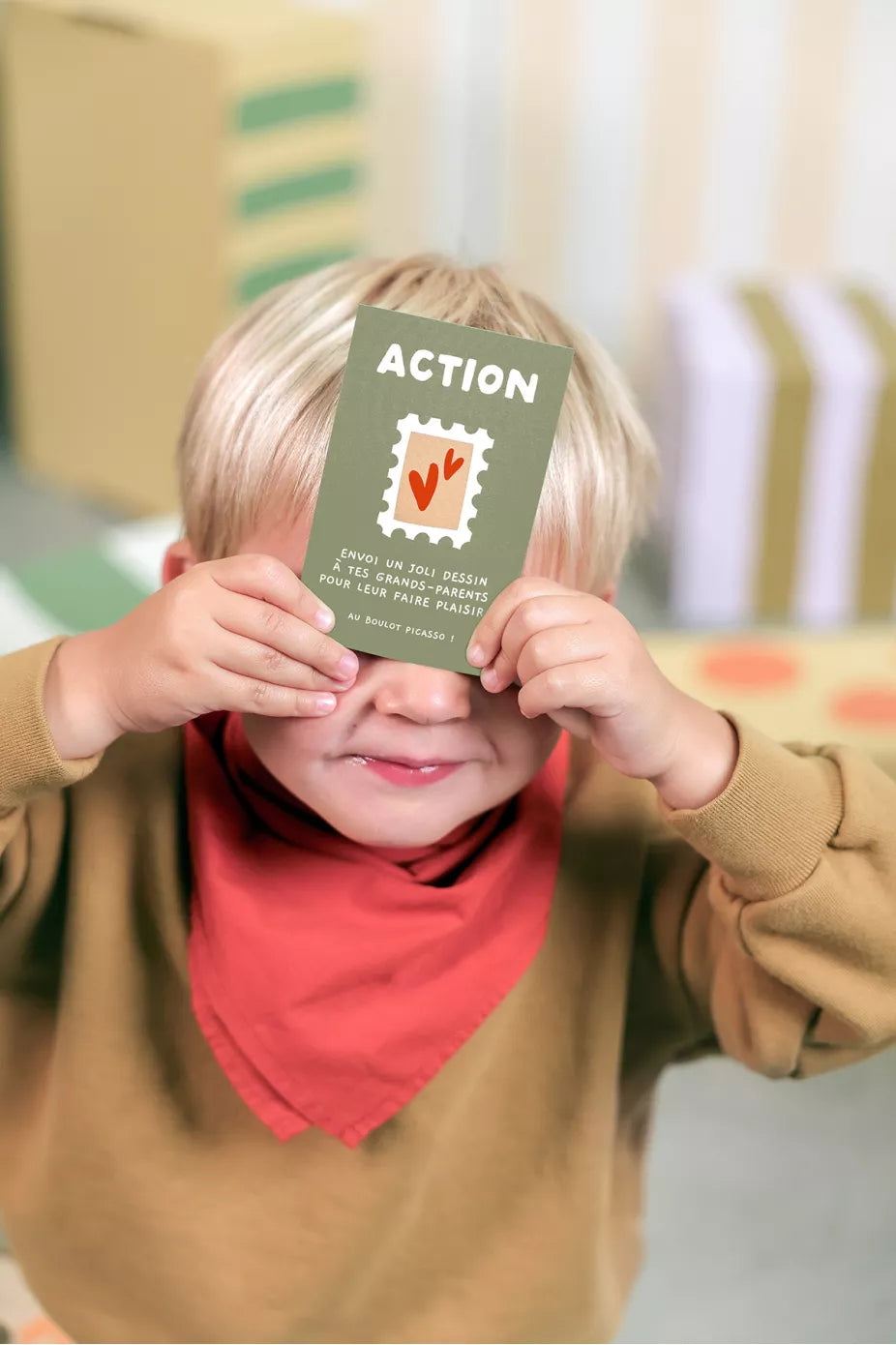 Calendrier de l’Avent en tissu personnalisé Désiré – Petit Picotin