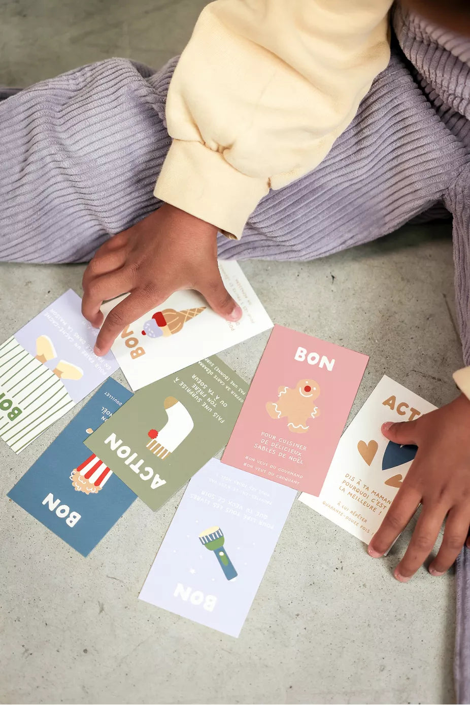 Calendrier de l’Avent en tissu personnalisé Désiré – Petit Picotin