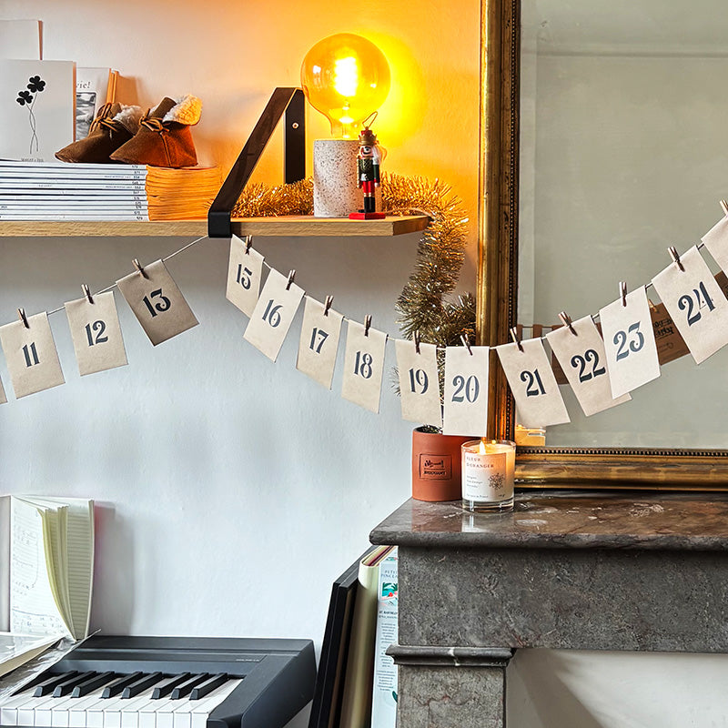 Calendrier de l'Avent à personnaliser – La Fabrique à Sachets, 25 sachets