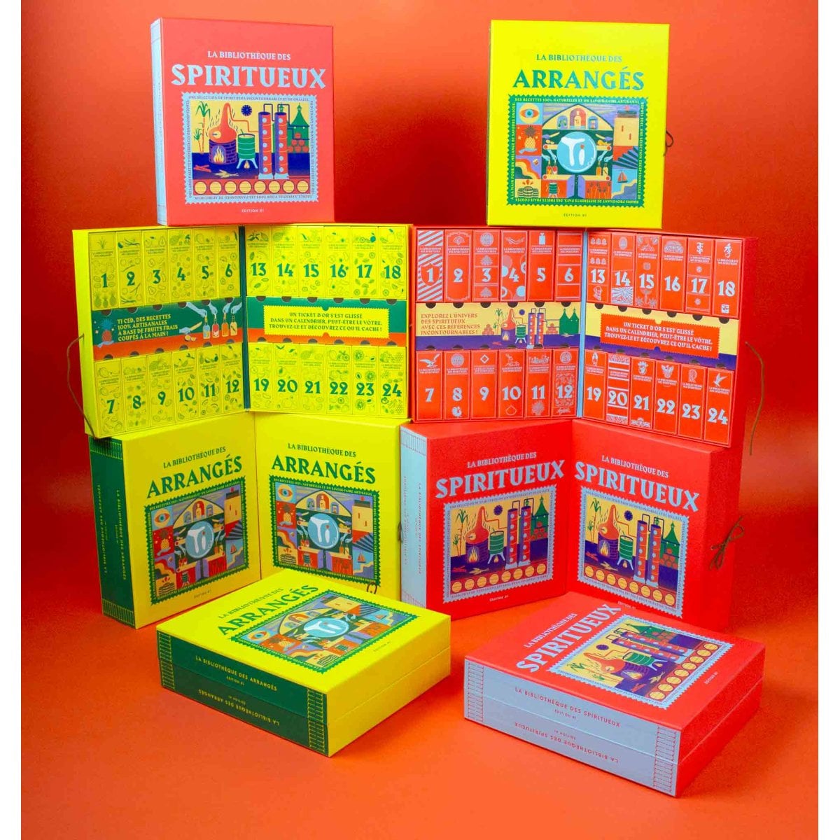 Calendrier de l’Avent Rhum Arrangé 2026 – 24 mignonnettes – photo 1