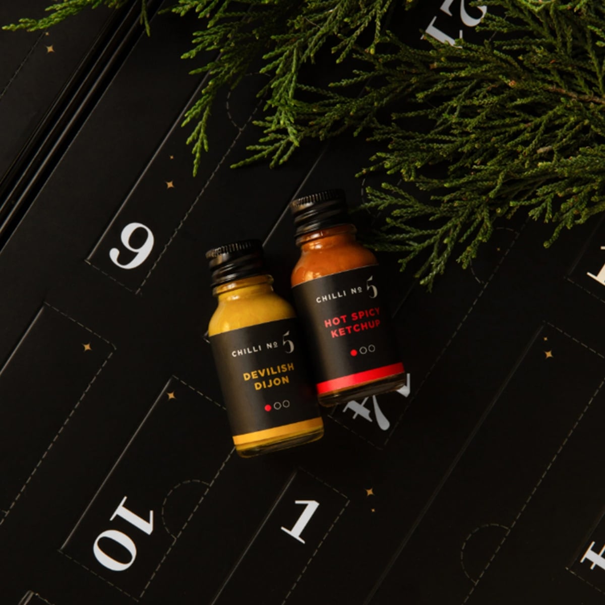 Calendrier de l’Avent Chilli No. 5 2026 – 24 sauces piquantes – photo 3