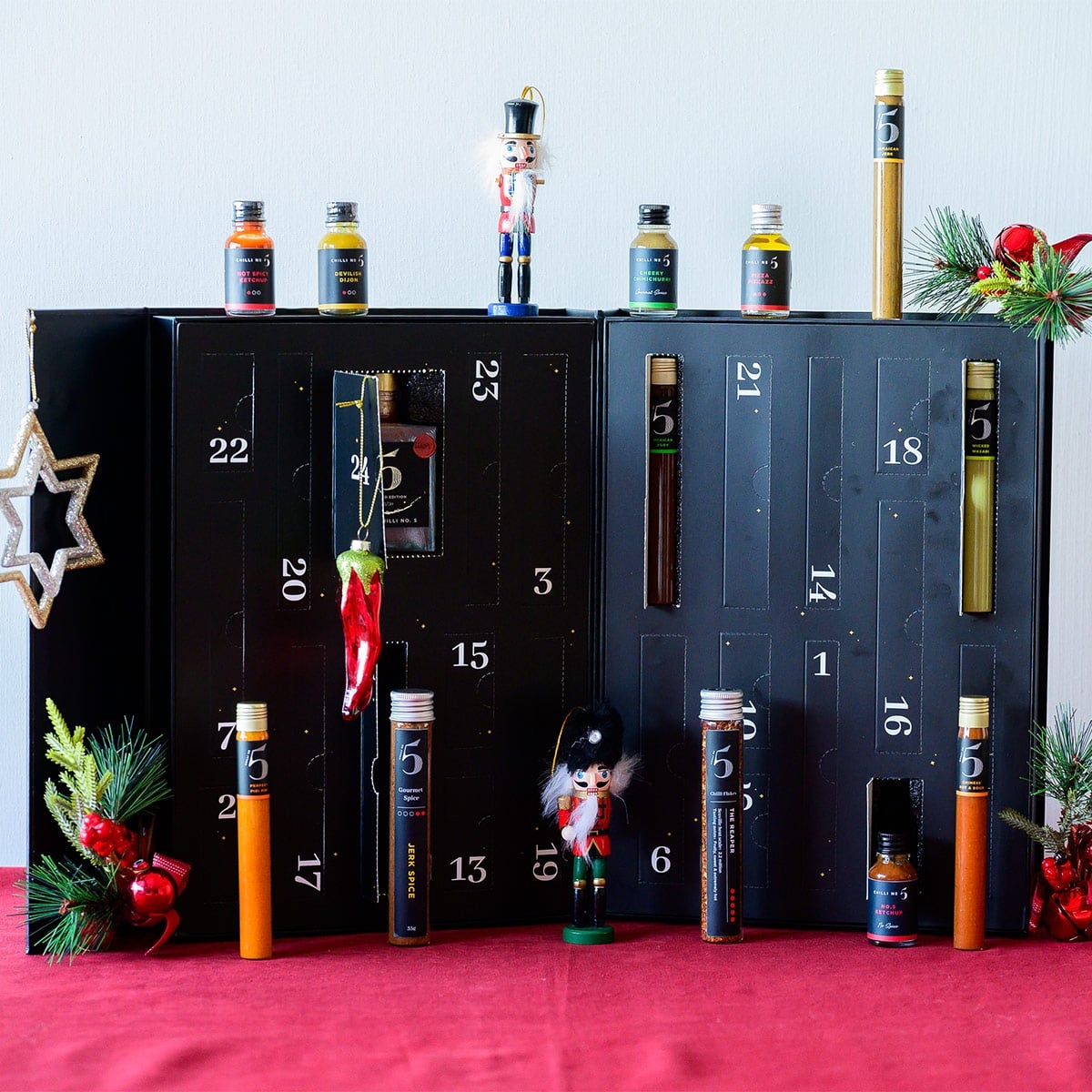 Calendrier de l’Avent Chilli No. 5 2026 – 24 sauces piquantes – photo 5