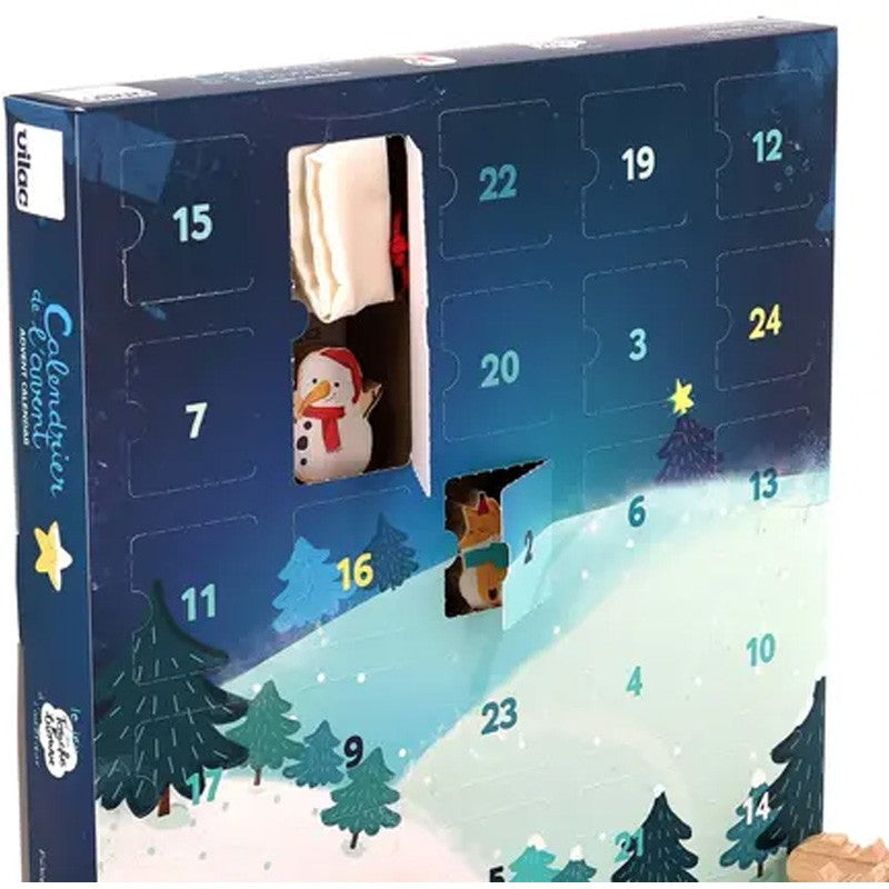 Calendrier de l'Avent Vilac Touche et trouve en bois