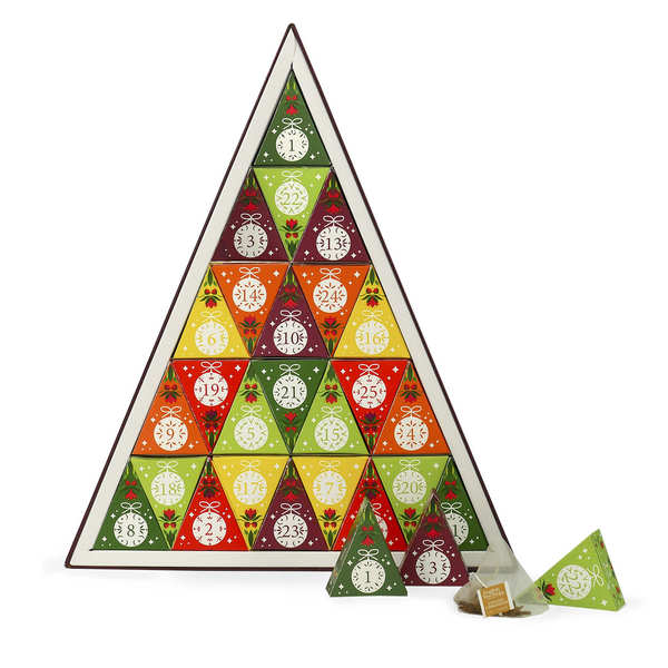 Calendrier de l'Avent English Tea Shop Triangles – 25 thés et infusions bio – photo 2