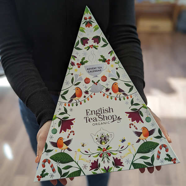 Calendrier de l'Avent English Tea Shop Triangles – 25 thés et infusions bio – photo 3