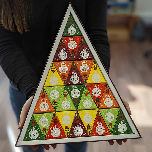 Calendrier de l'Avent English Tea Shop Triangles – 25 thés et infusions bio – photo 4
