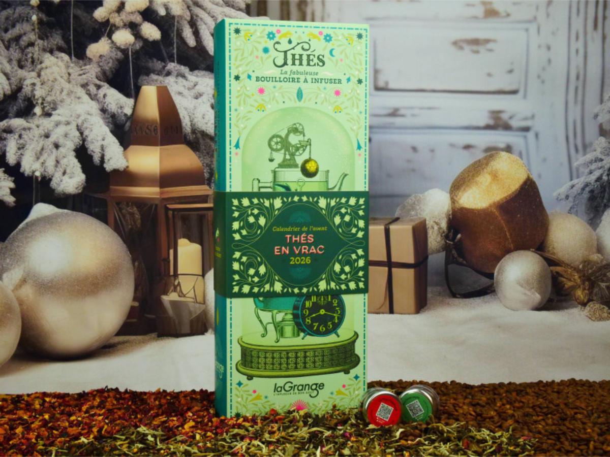 Calendrier de l'Avent Maison laGrange 2026 - Thé ou Infusion, 24 recettes en vrac