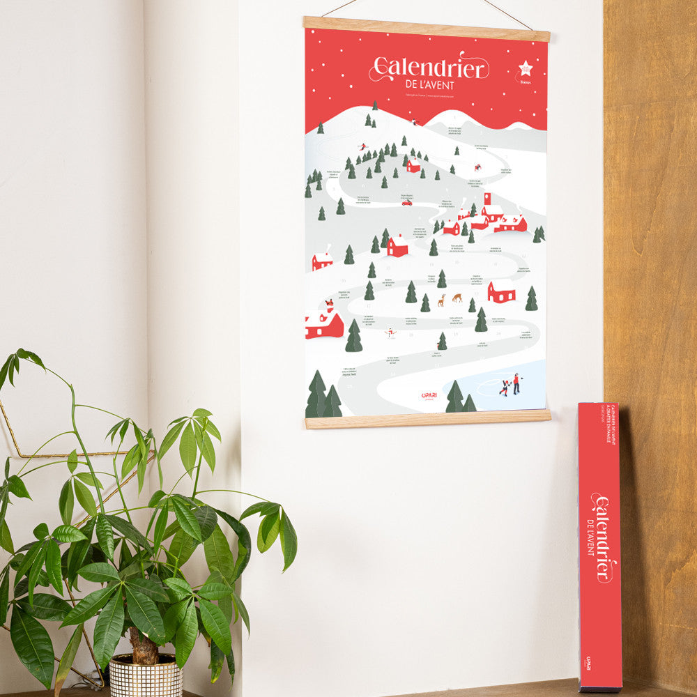 Calendrier de l'Avent à Gratter en Famille - Calendrier de L'Avent