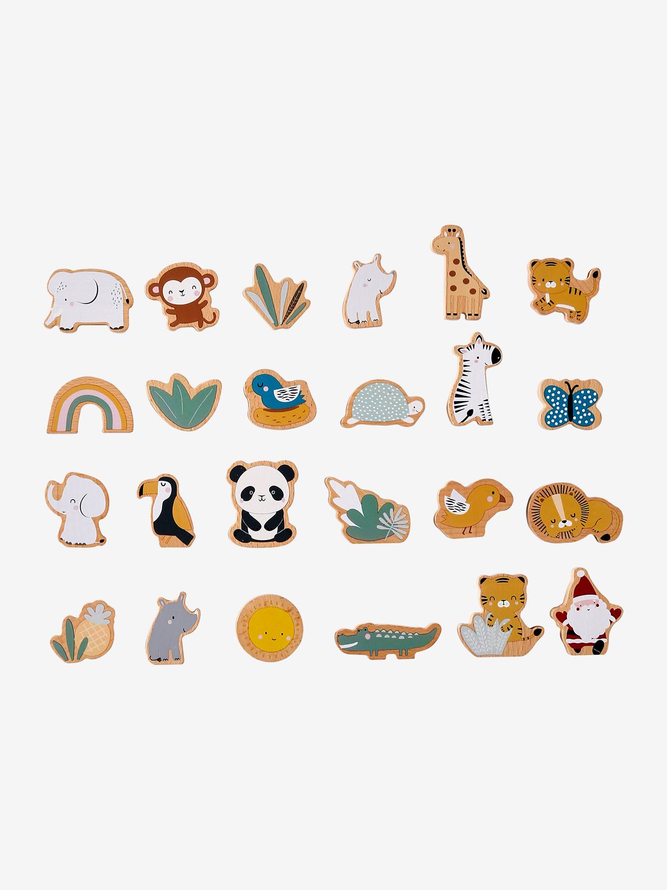 Calendrier de l'avent avec jouets en bois FSC tanzanie