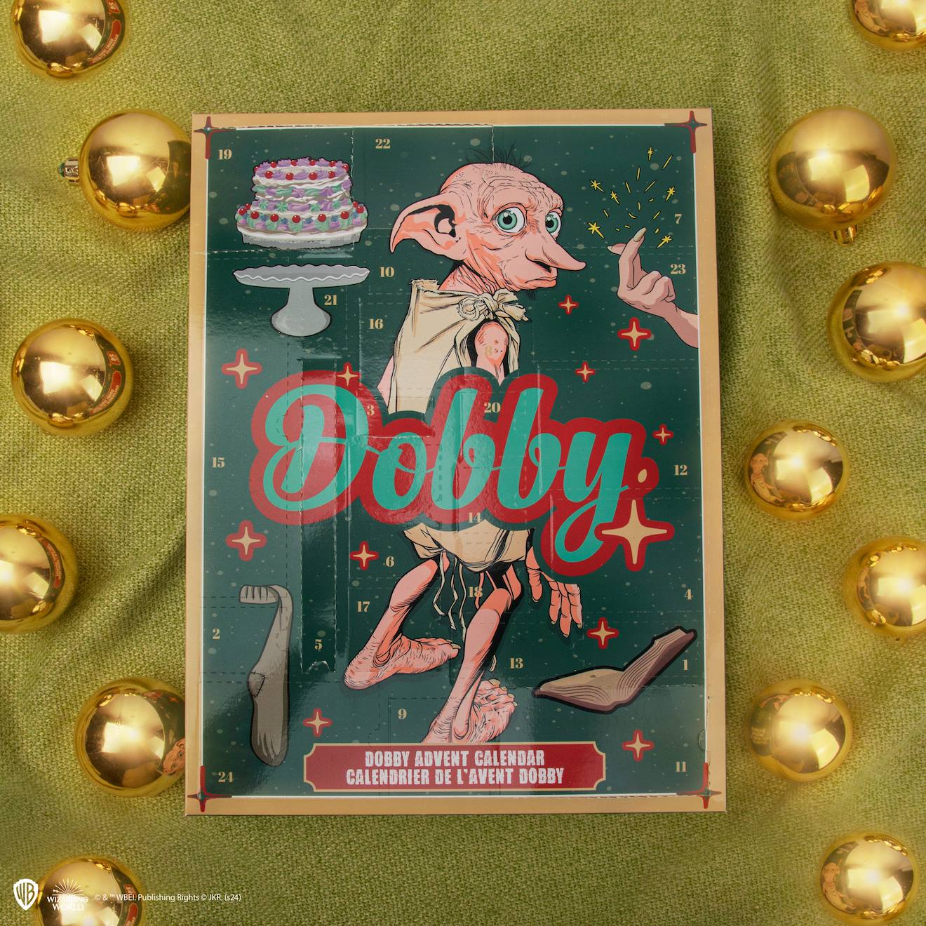 Calendrier de L'avent Dobby - Harry Potter Vert