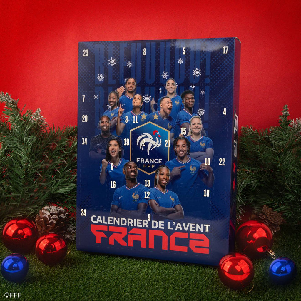 Calendrier de L'avent Équipe de France de Football 2025 Bleu