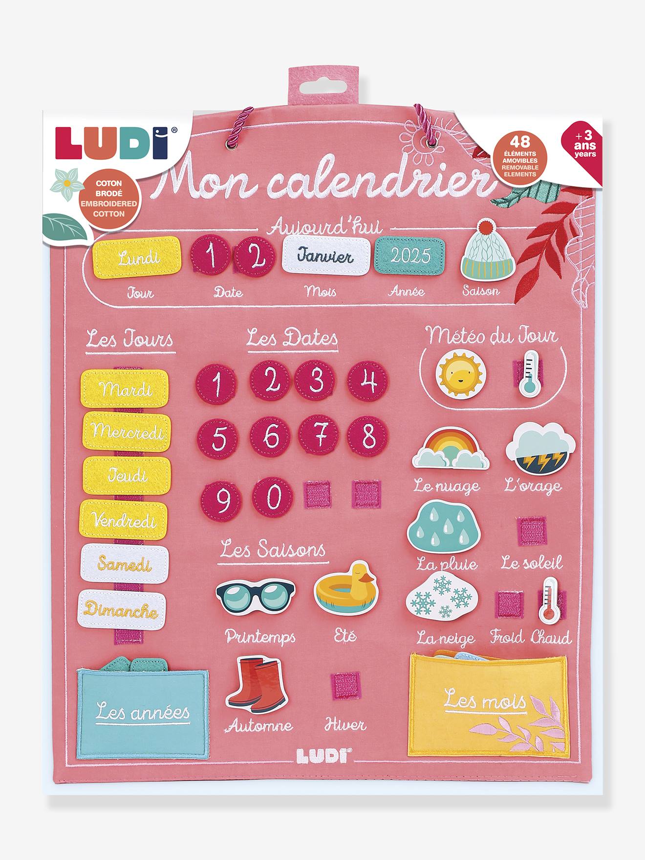 Calendrier corail