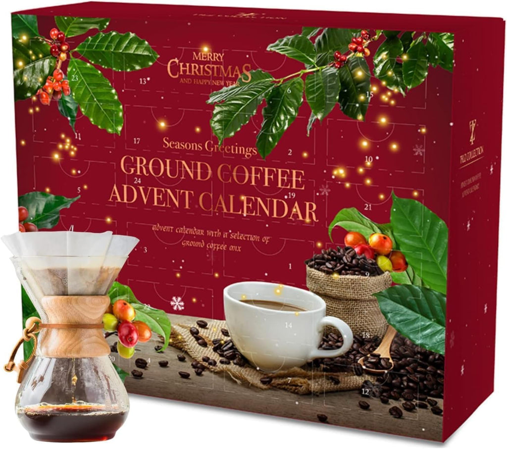 Calendrier de l'Avent Grains de café moulus Tilz