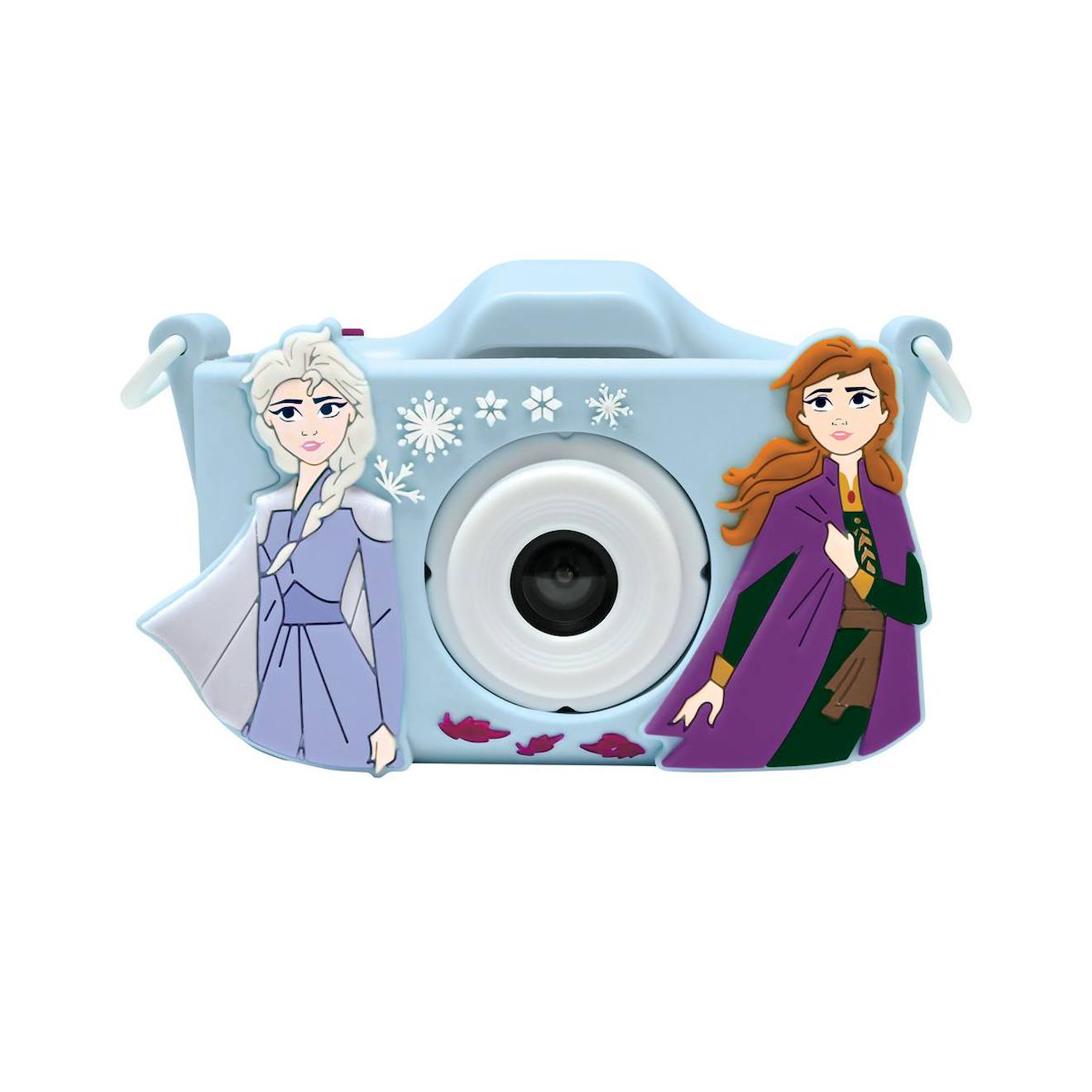 Caméra appareil photo 4-en-1 avec protection, fonctions photo, MP3, jeux, vidéo La Reine des Neiges multicolore