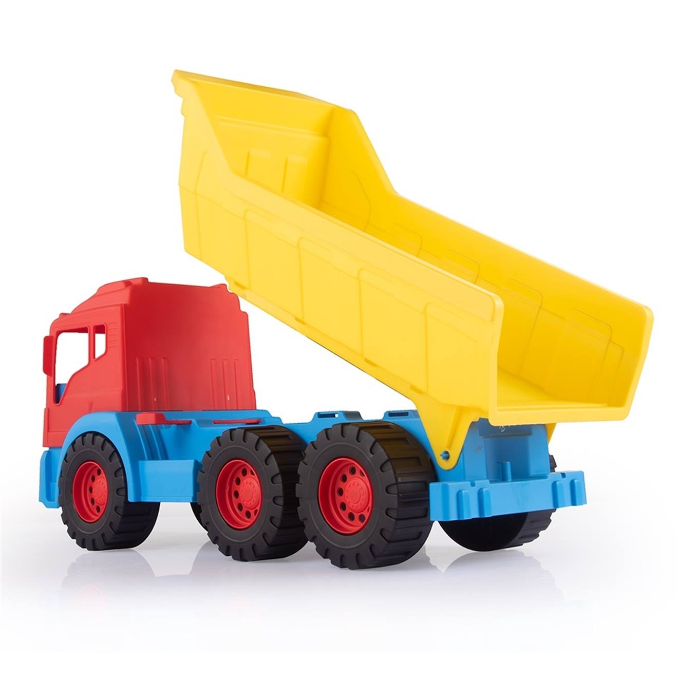 Camion à benne basculante multicolore