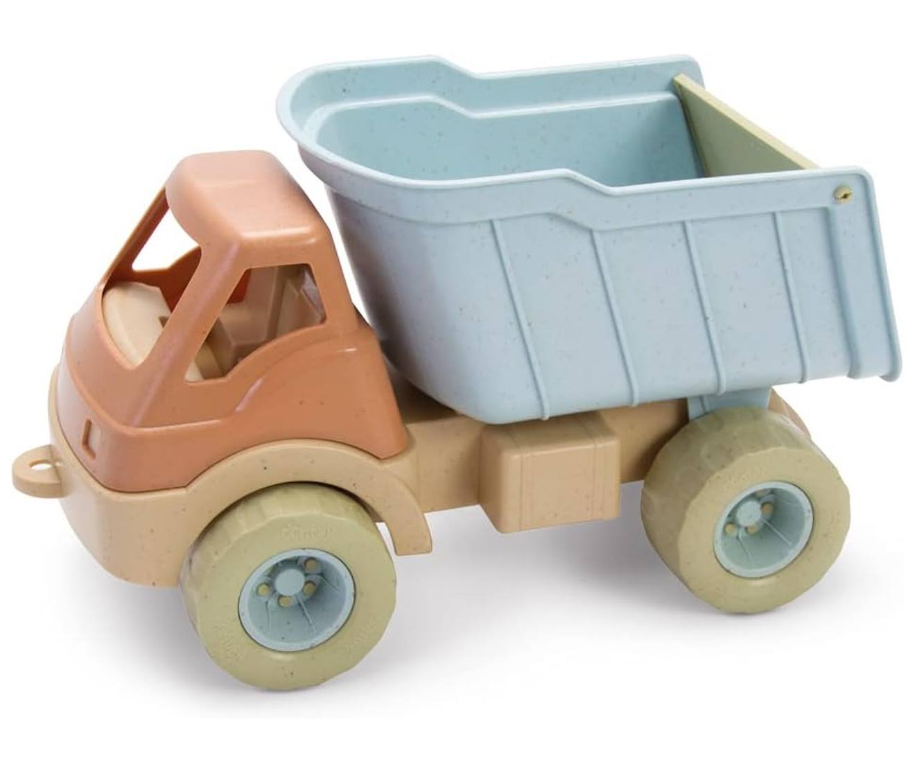 Camion benne en bioplastique orange