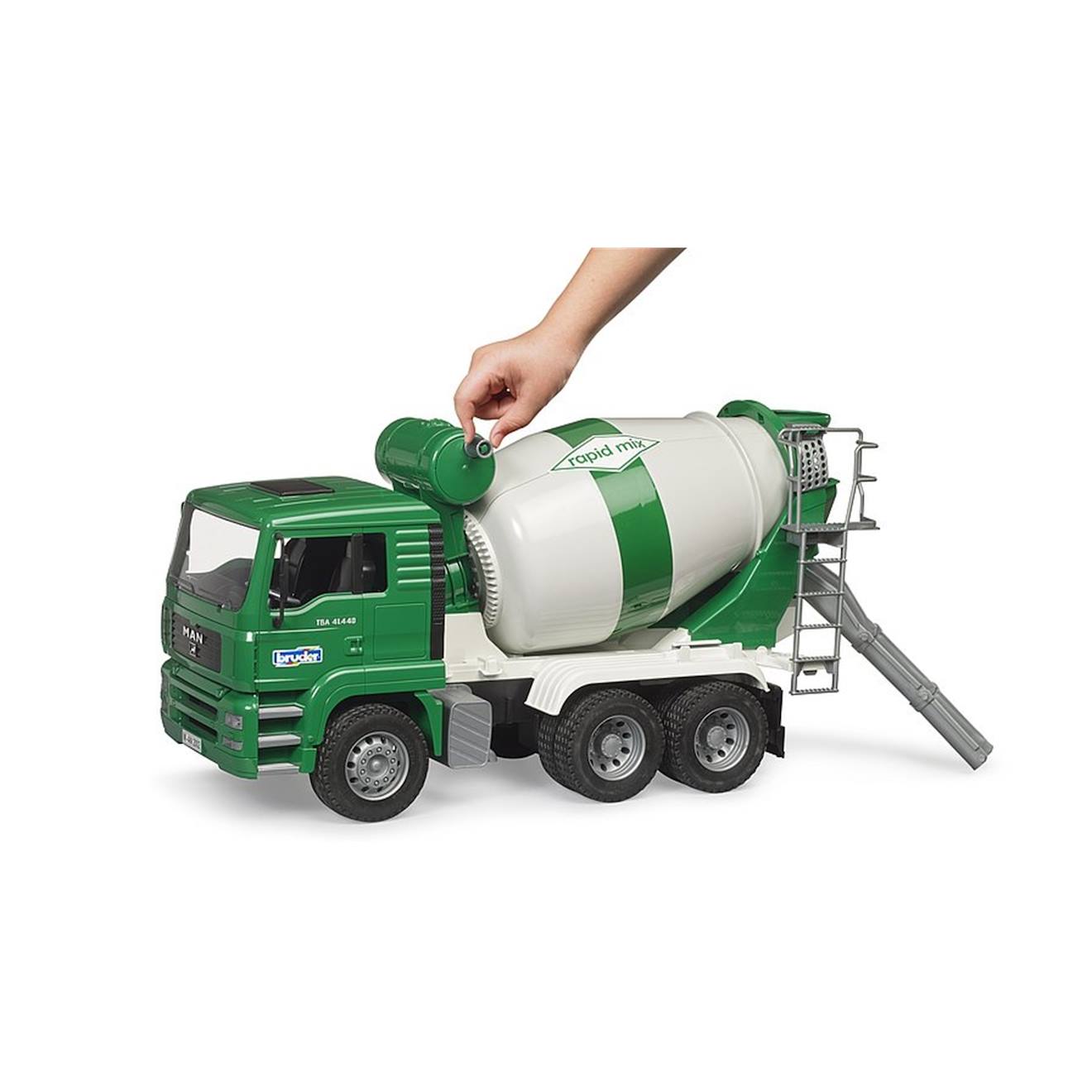 Camion-bétonnière man tga multicolore