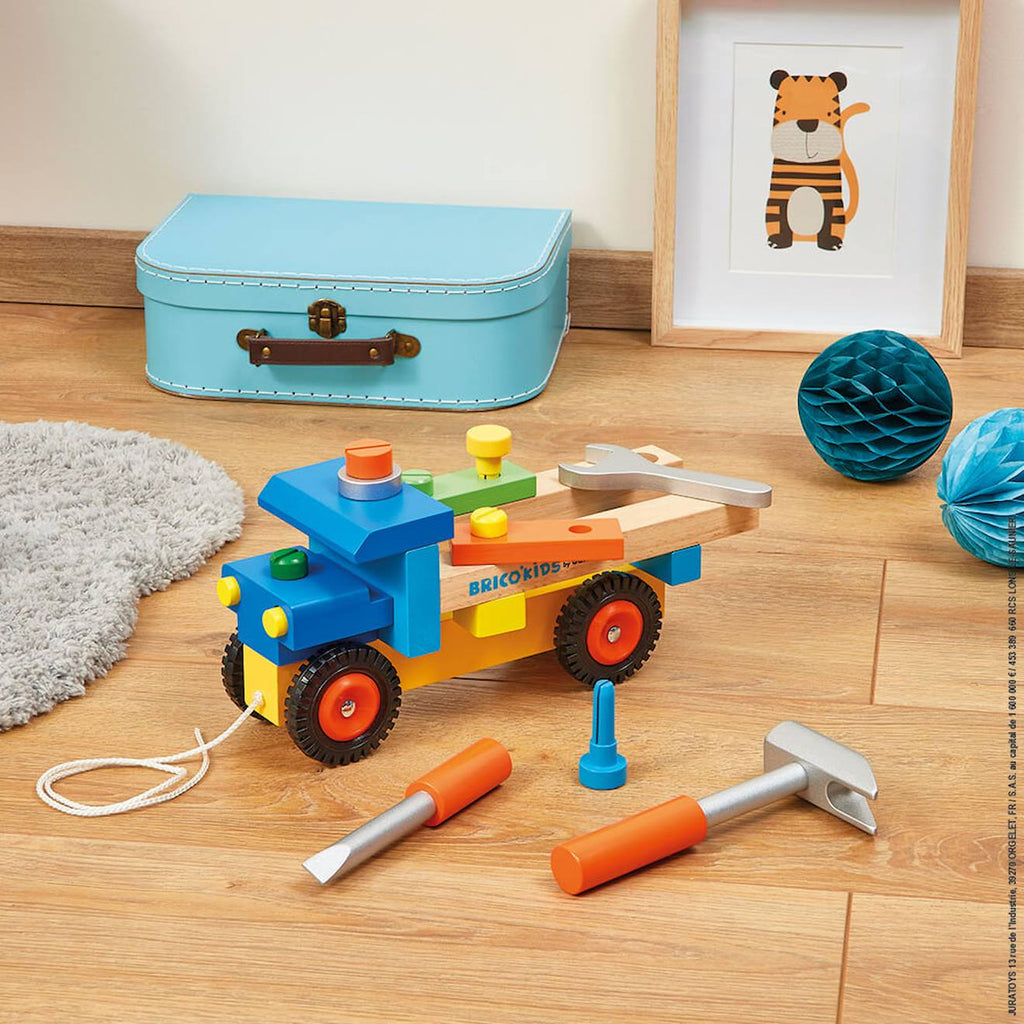 Camion de bricolage, 17 pièces multicolore
