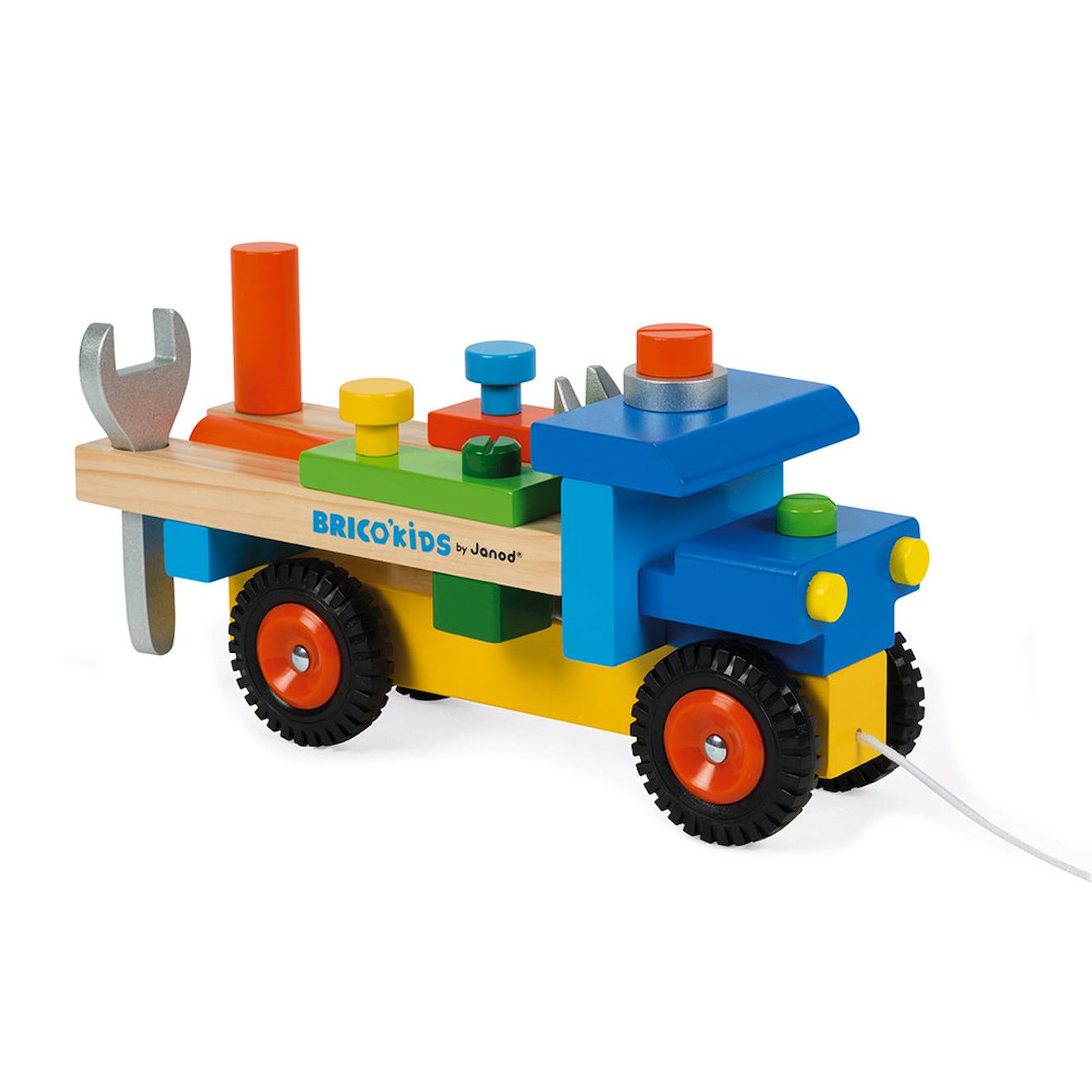 Camion de bricolage, 17 pièces multicolore