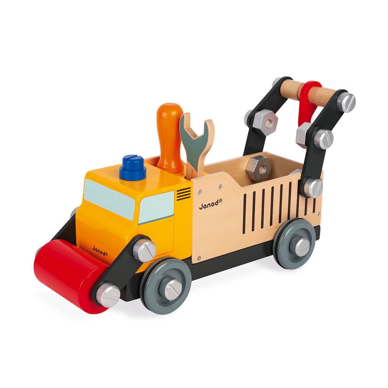 Camion de chantier brico'kids jaune
