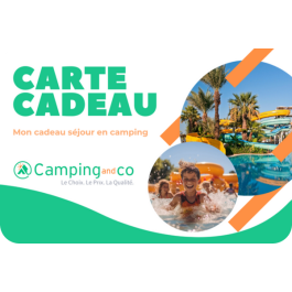 E-carte cadeau Camping and Co