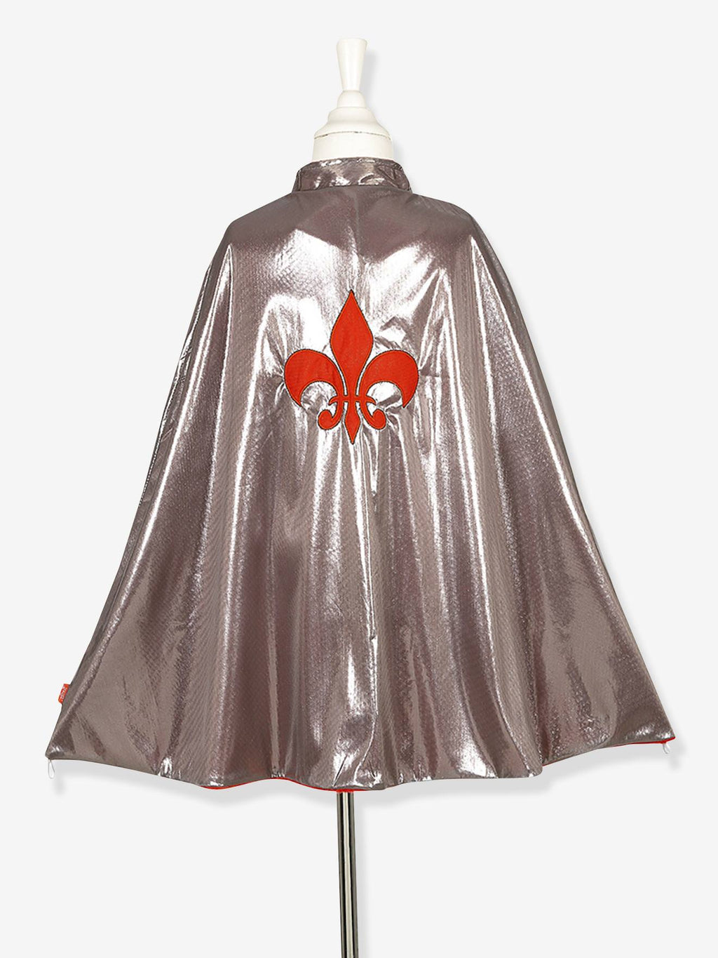 Cape réversible chevalier/dragon 4-7ans argent
