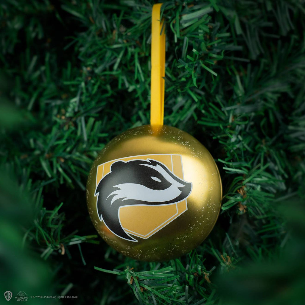 Capsule de Noël avec Boule de Noël et Chaussettes Poufsouffle - Harry Potter Jaune