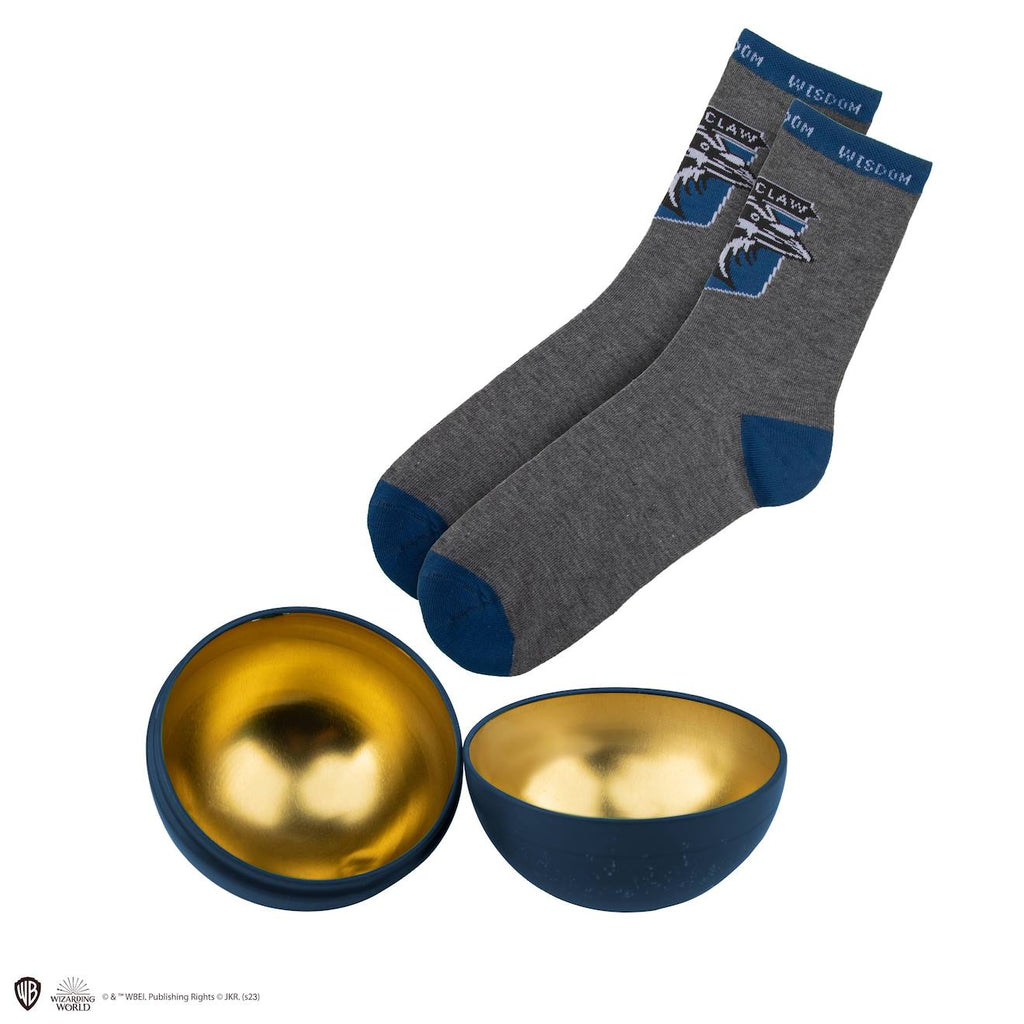 Capsule de Noël avec Boule de Noël et Chaussettes Serdaigle - Harry Potter Bleu