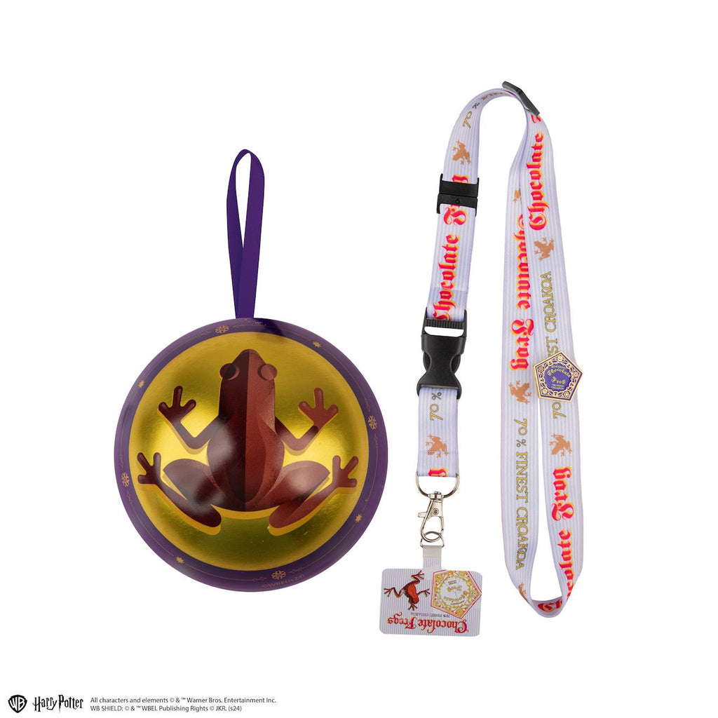Capsule de Noël Tour de Cou & Pin's Chocogrenouille - Harry Potter Violet