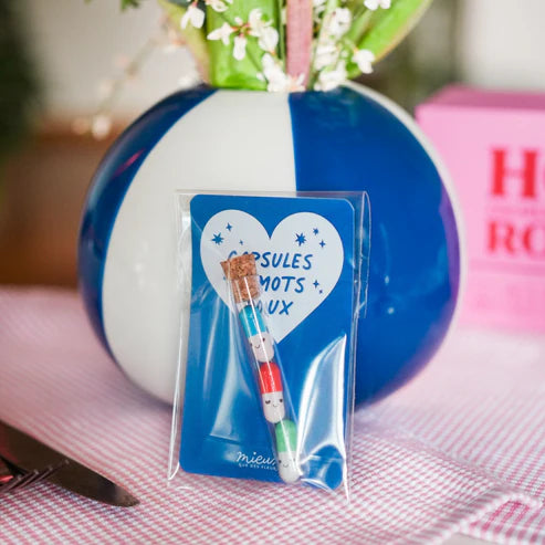 Capsules pour écrire des mots doux - Vos messages bien gardés