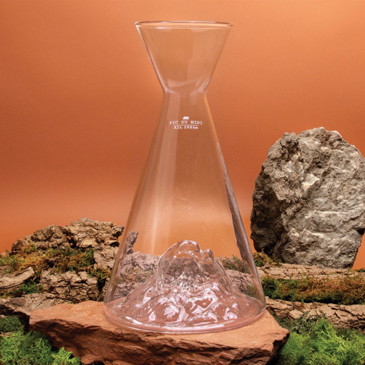 Carafe d’eau Topographic Mont