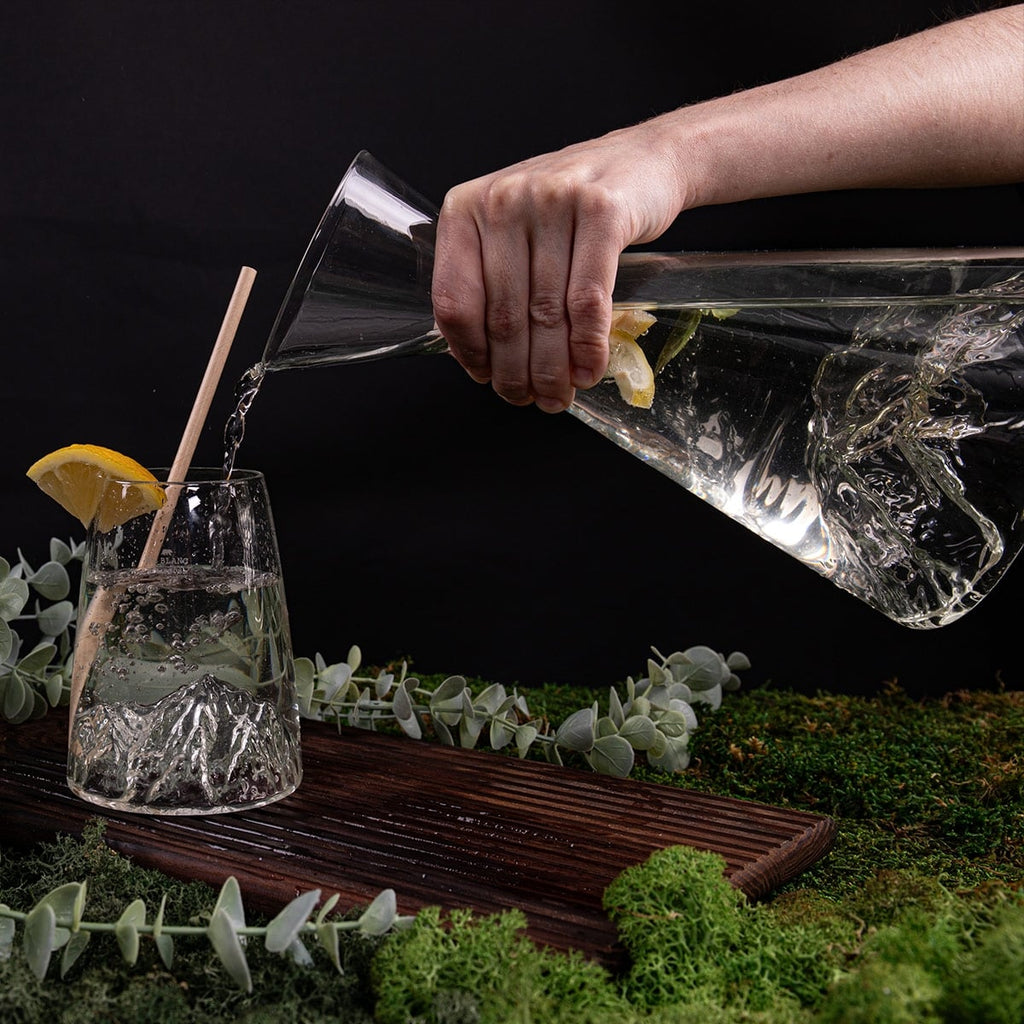 Carafe d’eau Topographic Mont Blanc