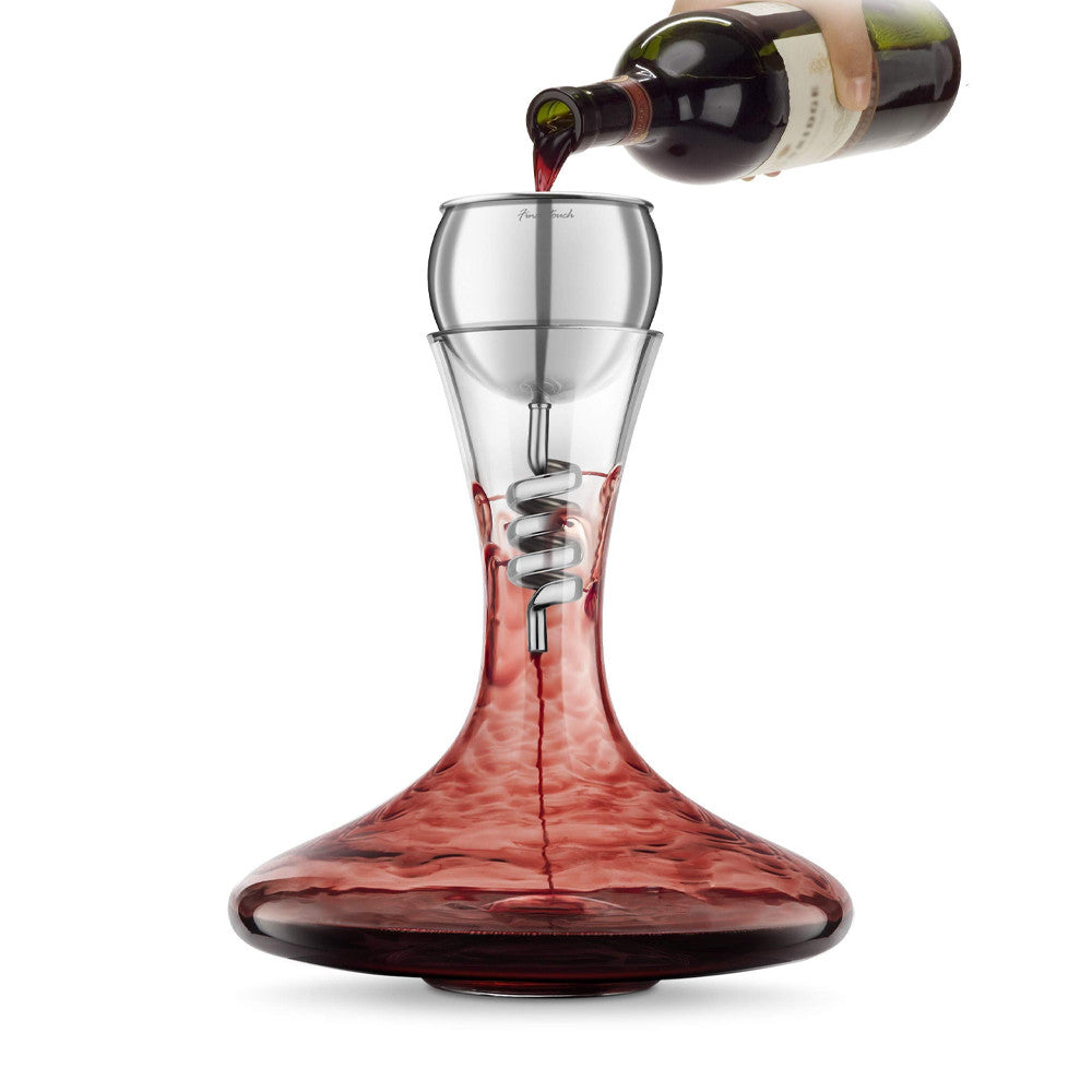 Carafe à Décanter Twister - Carafe Vin Originale CadoMaestro