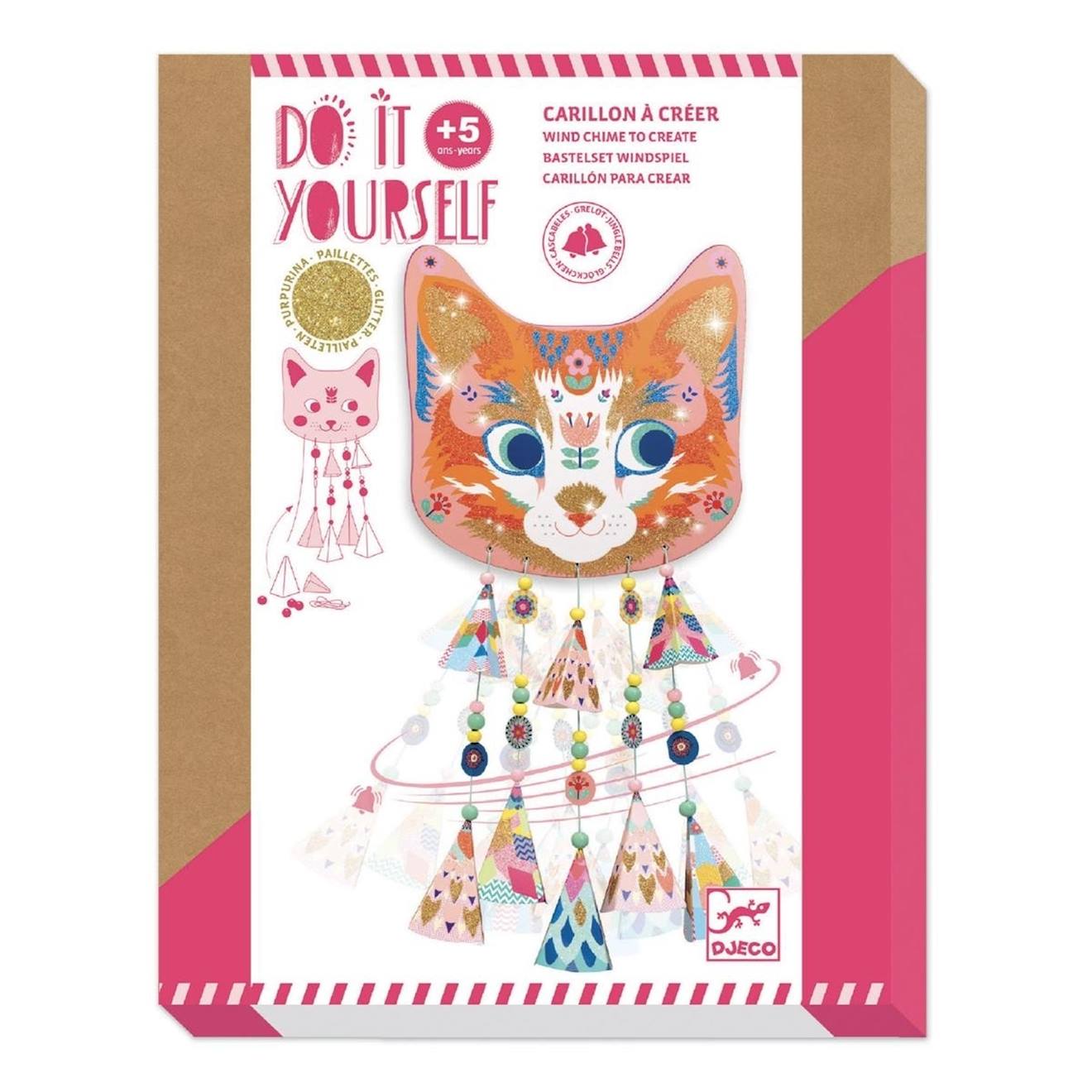 Carillon à créer kitty multicolore