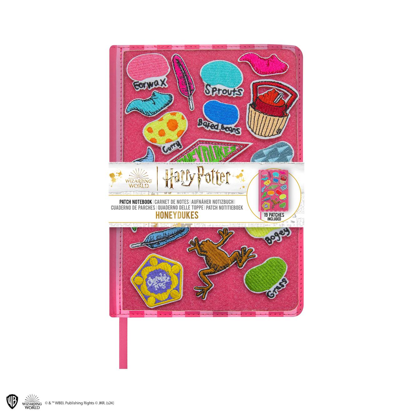 Carnet à Patchs Honeydukes - Harry Potter Rose
