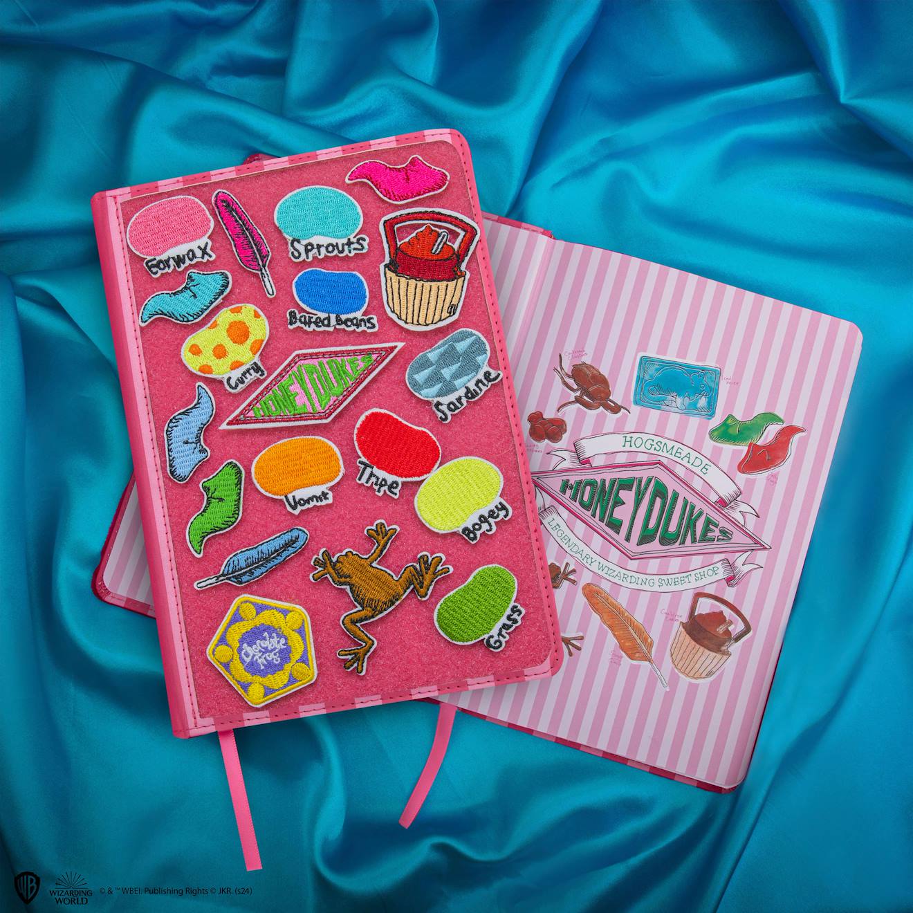 Carnet à Patchs Honeydukes - Harry Potter Rose
