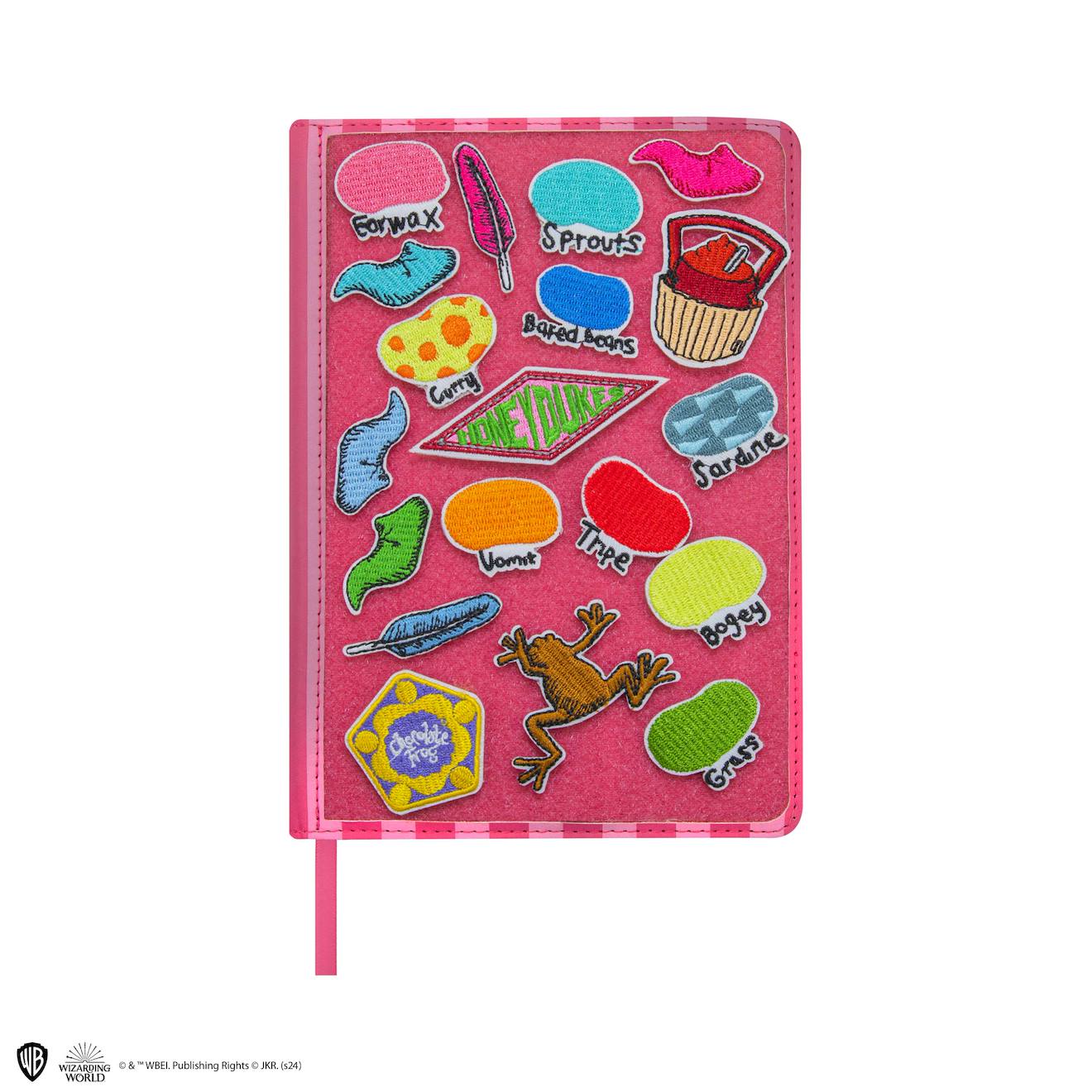 Carnet à Patchs Honeydukes - Harry Potter Rose