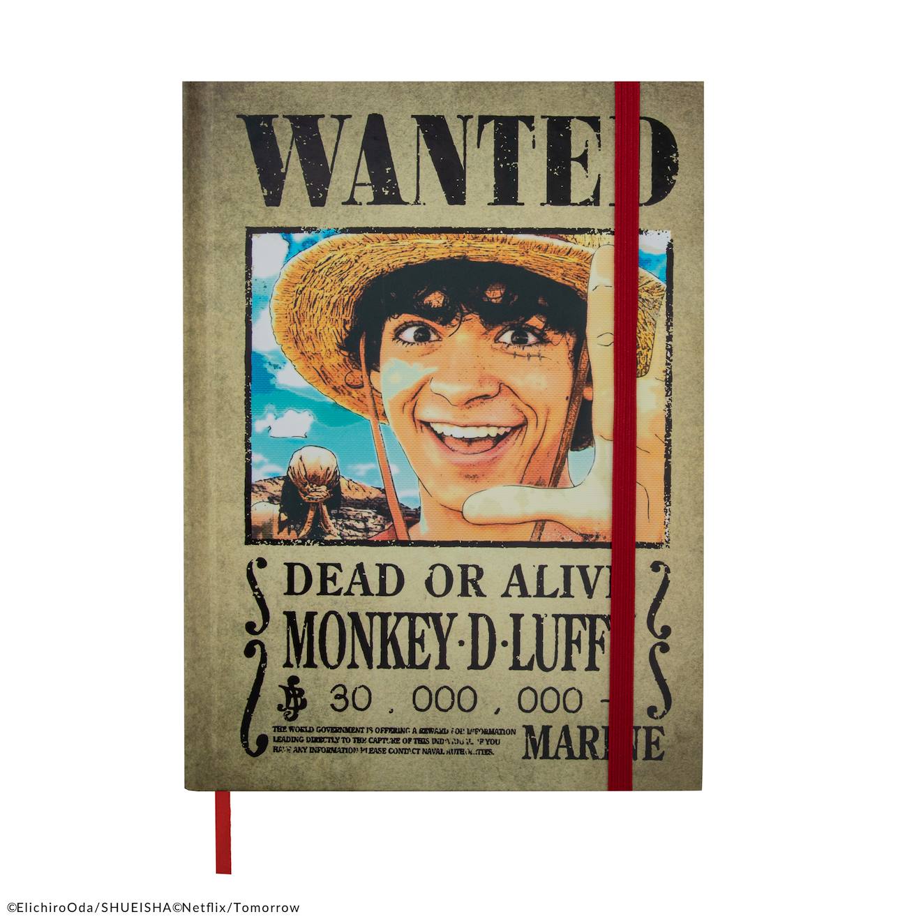 Carnet Avis de Recherche - One Piece Beige