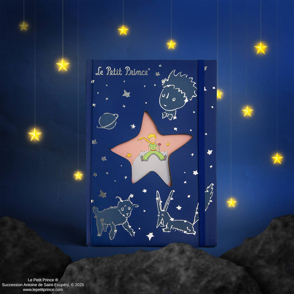 Carnet Constellations D'une Nuit Étoilée - Le Petit Prince Bleu