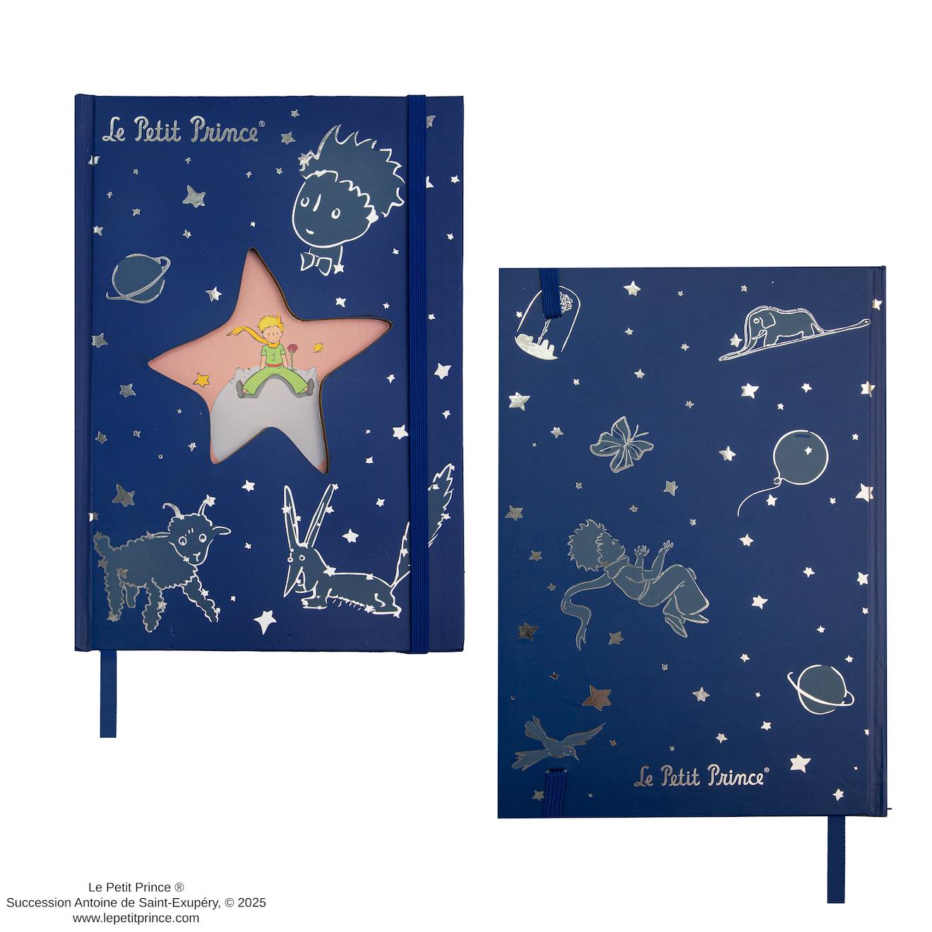 Carnet Constellations D'une Nuit Étoilée - Le Petit Prince Bleu
