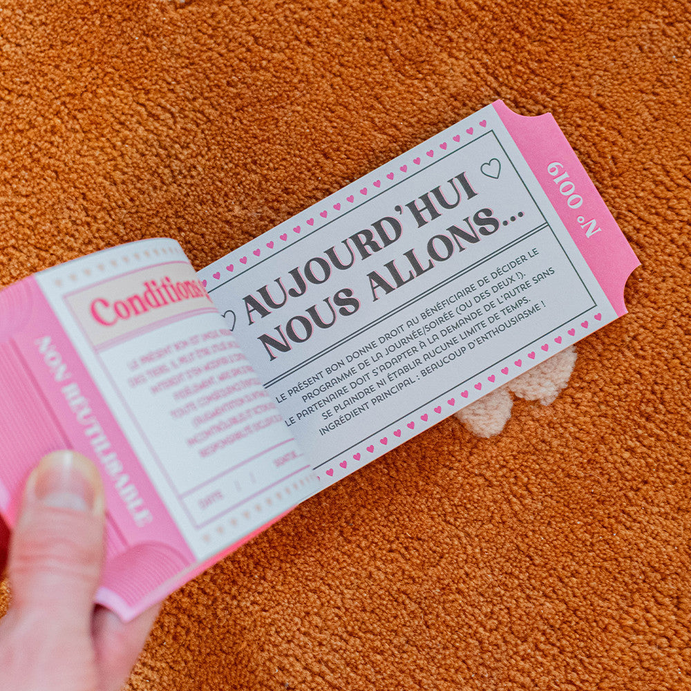Carnet de 24 Bons Romantiques - Carnets de Bons