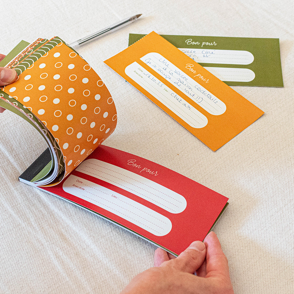 Carnet de Bons Personnalisables - Carnets de Bons