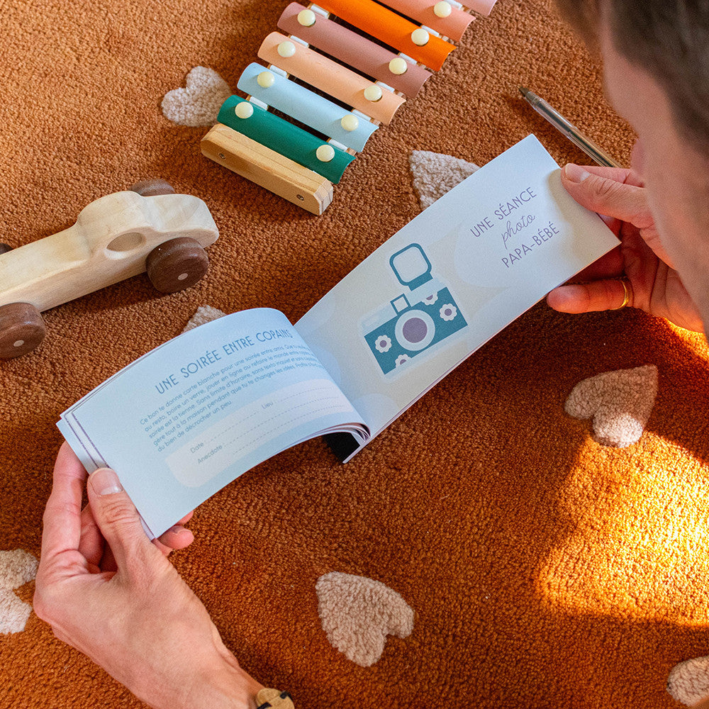 Carnet de Bons Jeune Papa - Carnets de Bons