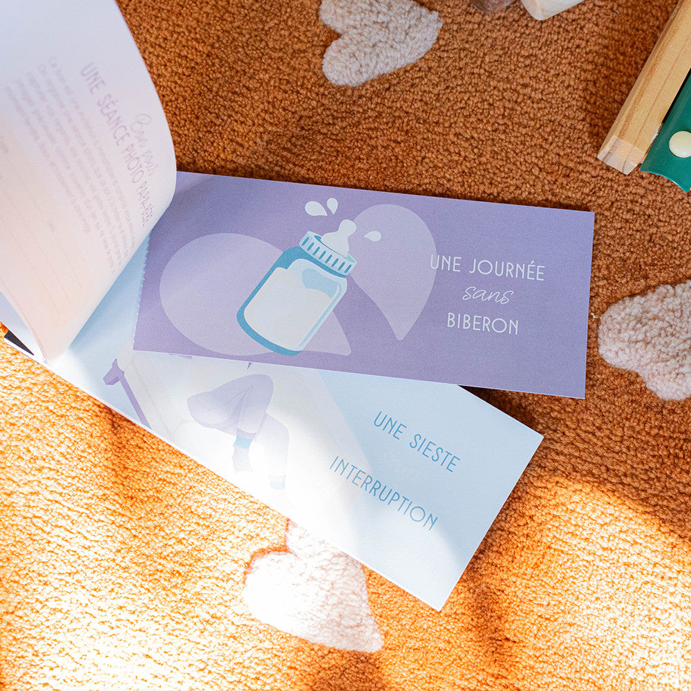Carnet de Bons Jeune Papa - Carnets de Bons