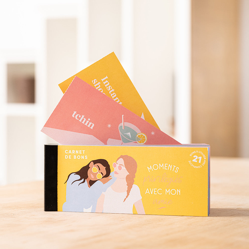 Carnet de Bons Meilleures Amies - Carnets de Bons