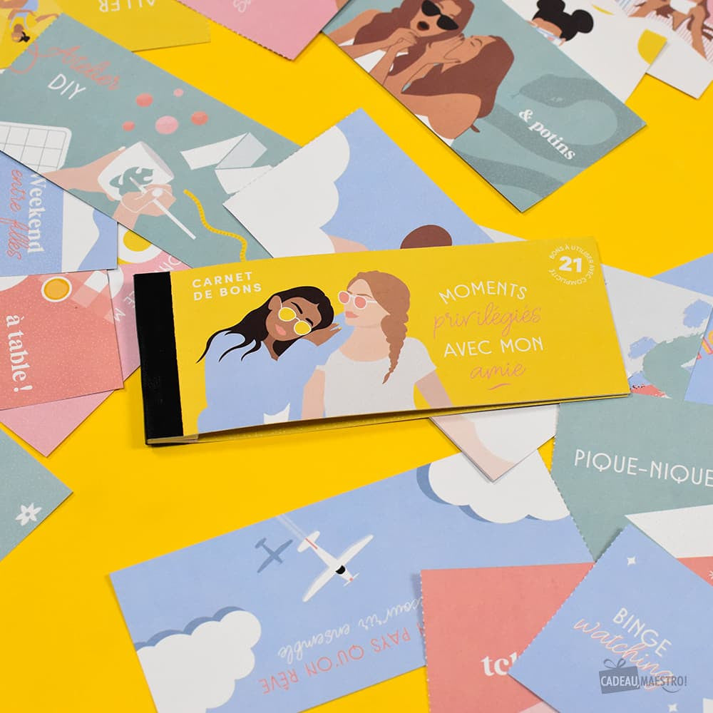 Carnet de Bons Meilleures Amies - Carnets de Bons